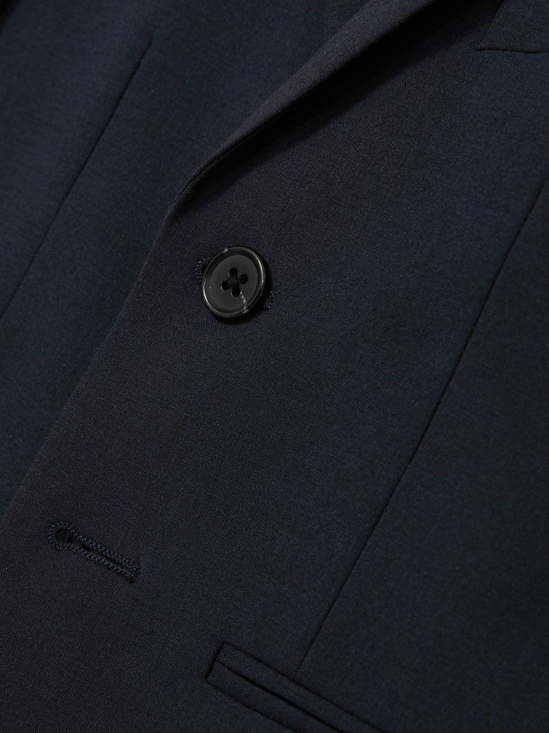 Reiss 13-14 yrs Wool-Blend Single-Breasted Suit Blazer in Navy