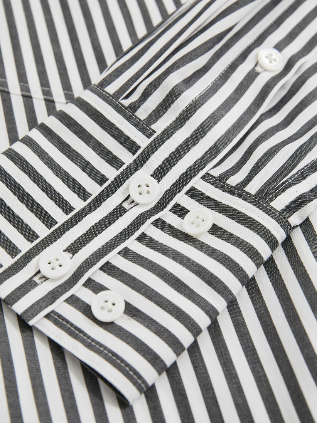 Reiss | Les 100 Ciels Stripe Shirt in White/Navy