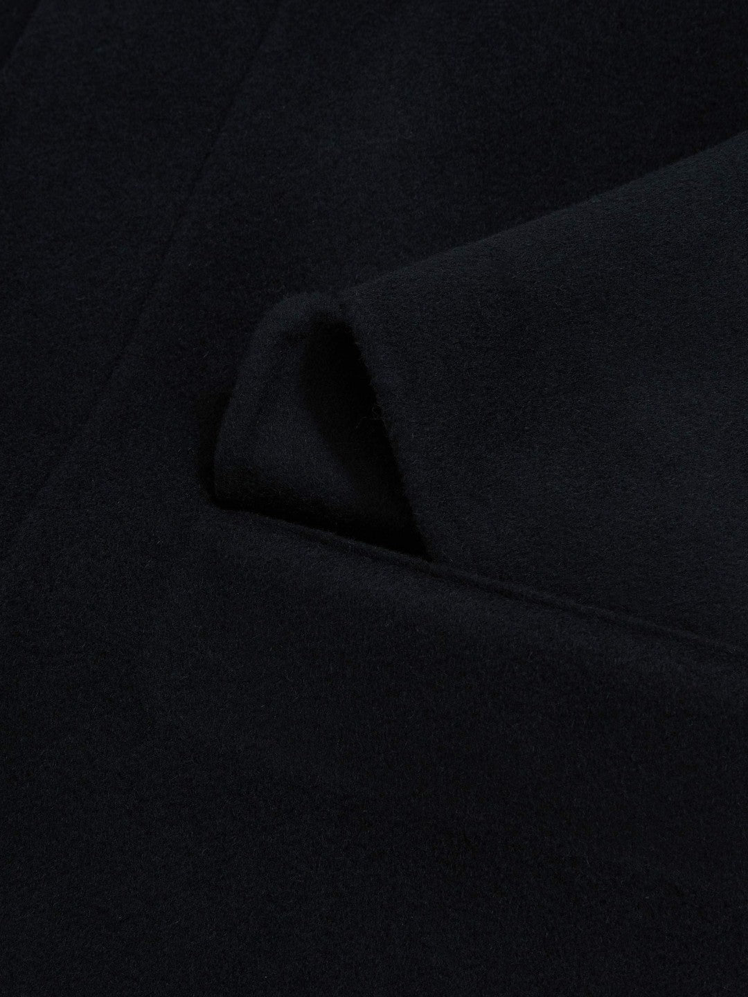 Reiss Wool Blend Double Face Button Jacket in Navy