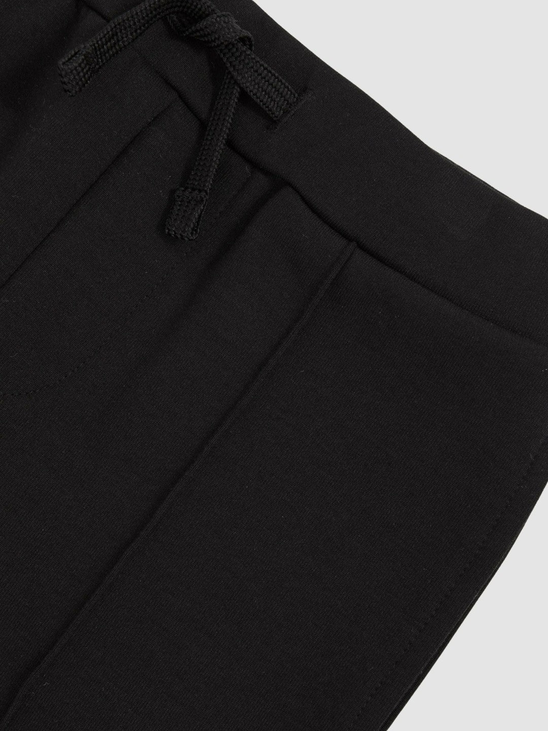 Reiss 9-13 yrs Interlock Drawstring Joggers in Black