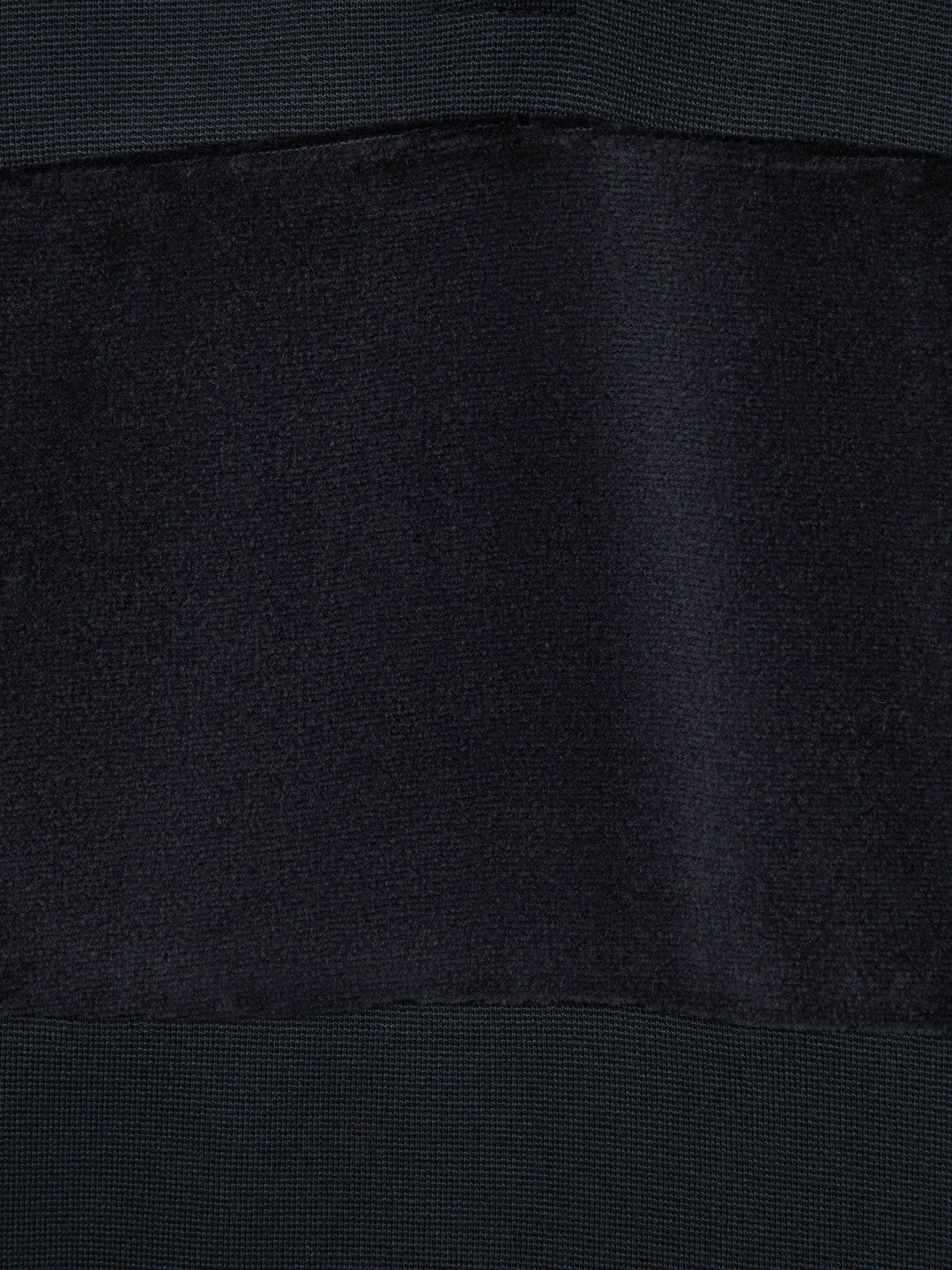 Reiss 3-9 yrs Slim Fit Half-Zip Funnel Neck Velour Sweatshirt in Navy