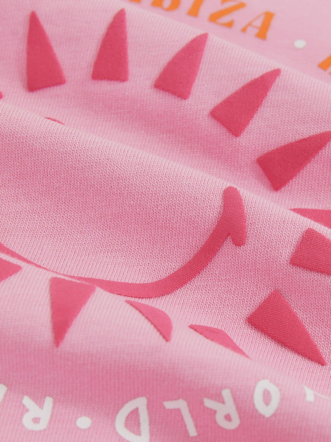 Reiss 13-14 yrs SmileyWorld | Sun-Print T-Shirt in Pink