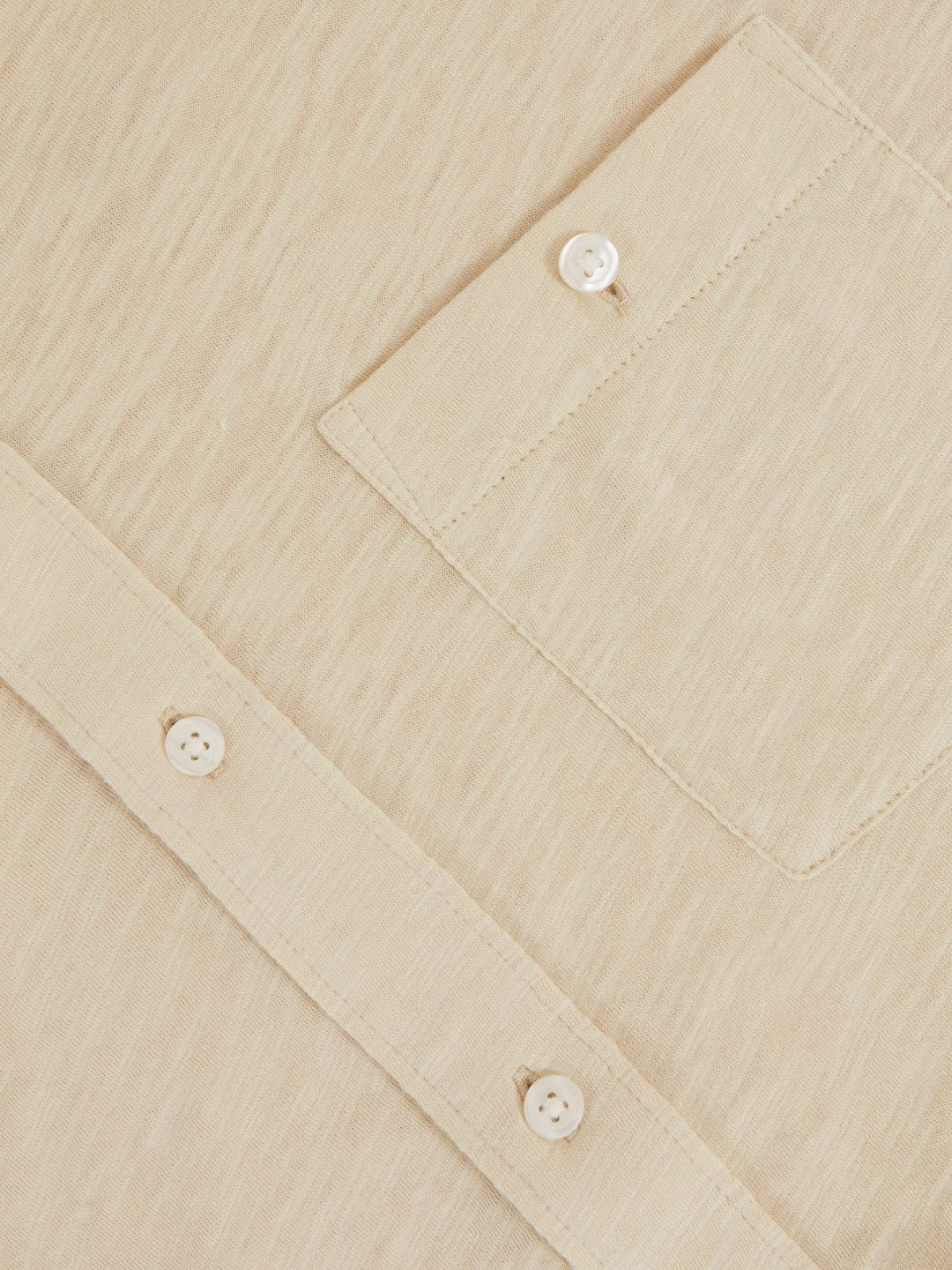 Reiss Paige Carillo Short Sleeve Shirt in Cream