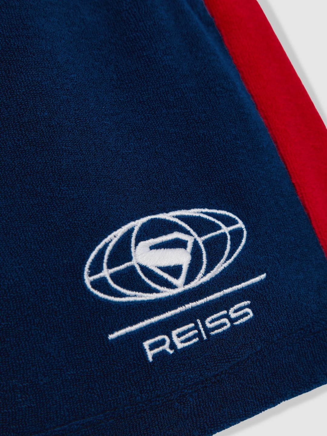 Reiss 9-13 yrs Superman Towelling Shorts in Blue/Red