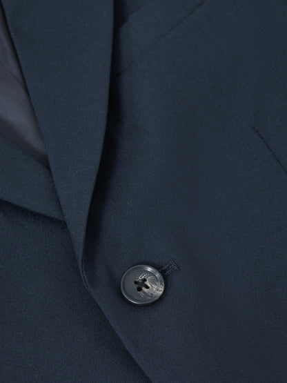 Reiss 9-14 yrs Wool Blend Single Breasted Blazer in Navy
