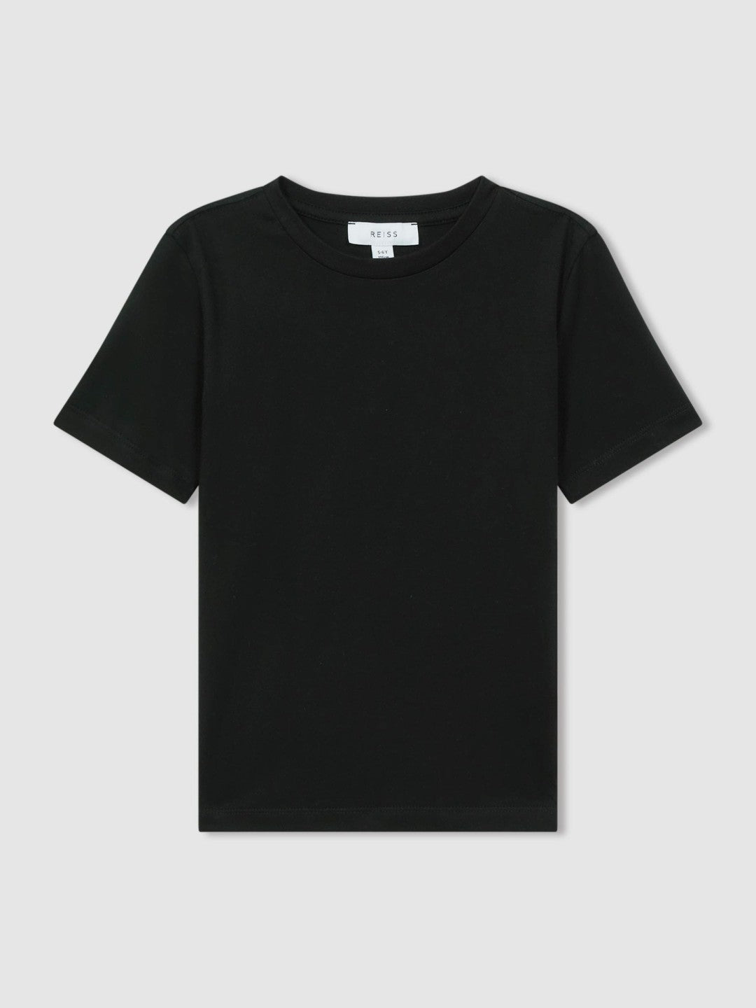 Reiss 9-13 yrs Crew Neck T-Shirt in Black