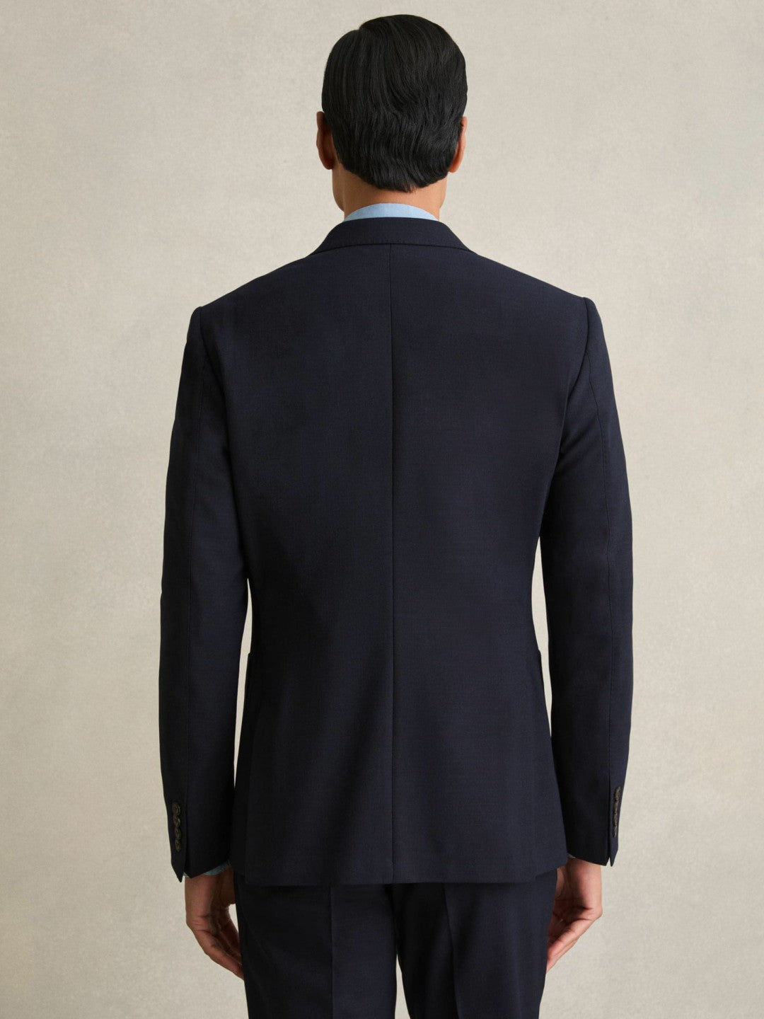 Reiss Double Breasted Suit Blazer Slim Fit in Navy