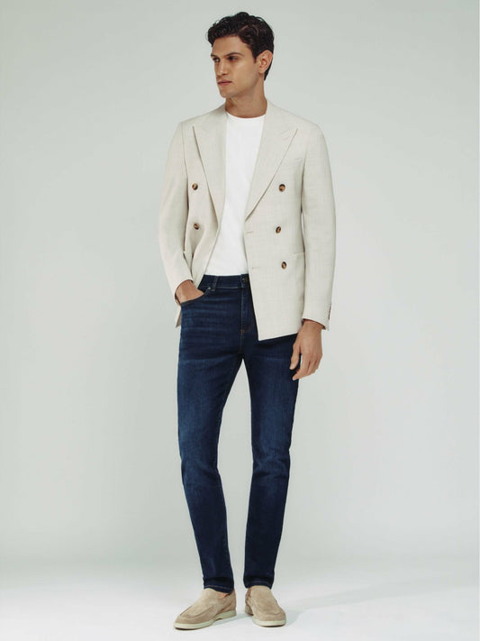 Reiss Skinny-Fit Jeans in Washed Dark Indigo