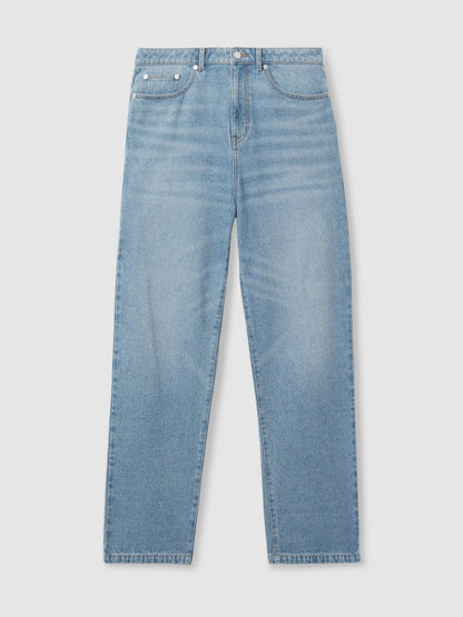 Reiss Loose-Fit Jeans in Light Blue Wash