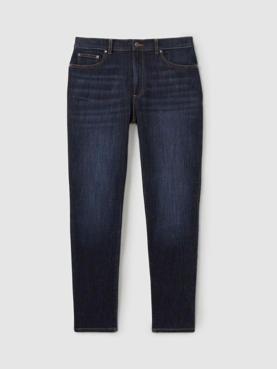 Reiss Cotton-Stretch Slim-Fit Jeans in Indigo Blue Wash