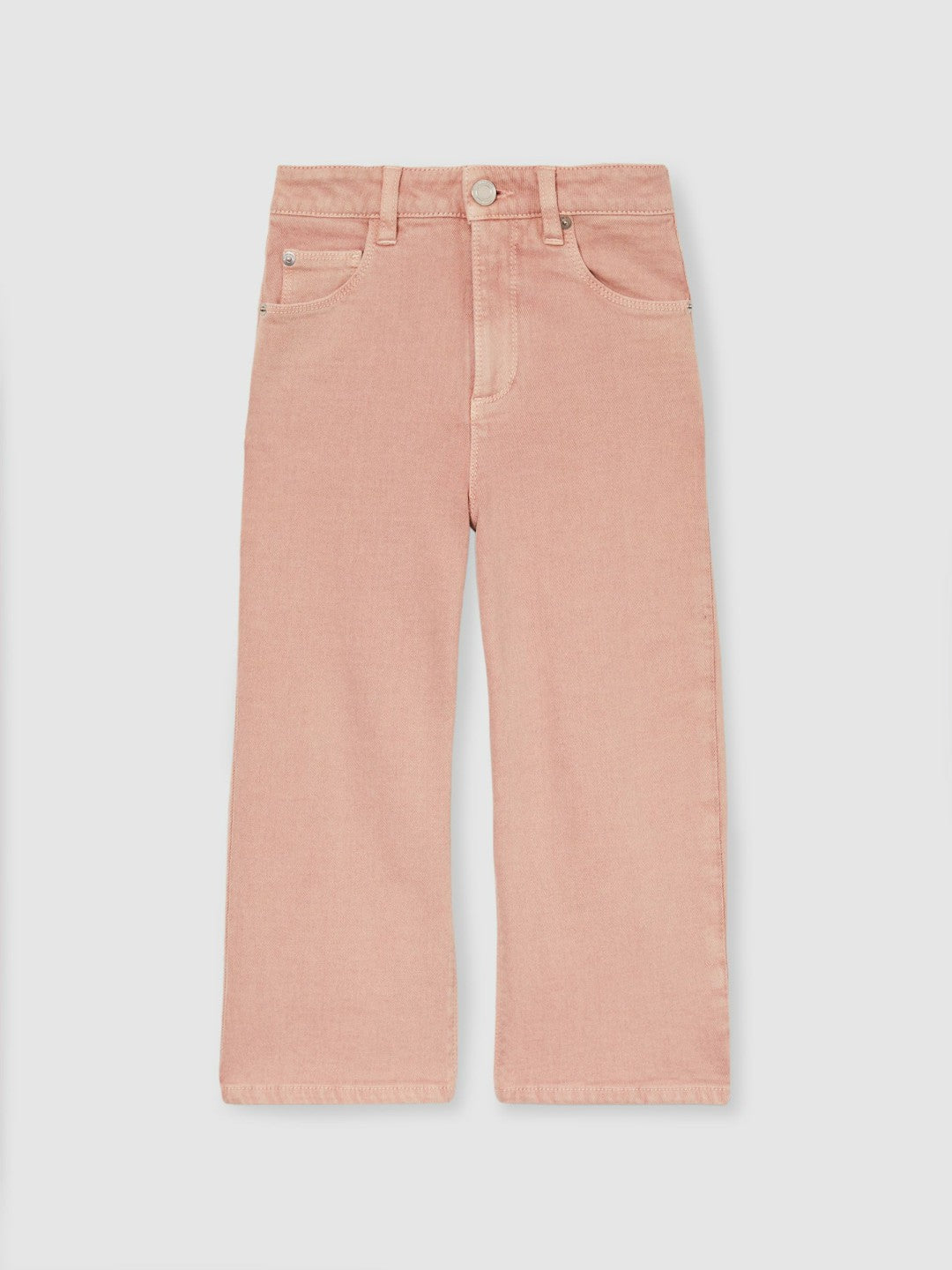 Reiss 13-14 yrs Wide-Leg Jeans in Pink