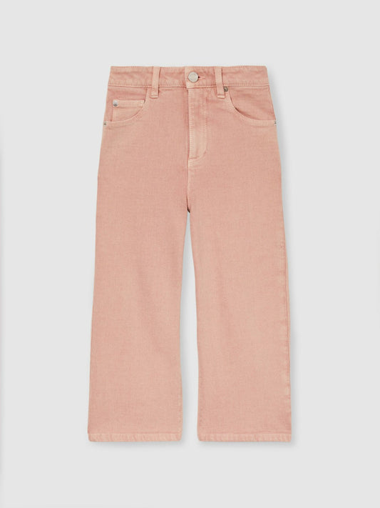 Reiss 13-14 yrs Wide-Leg Jeans in Pink