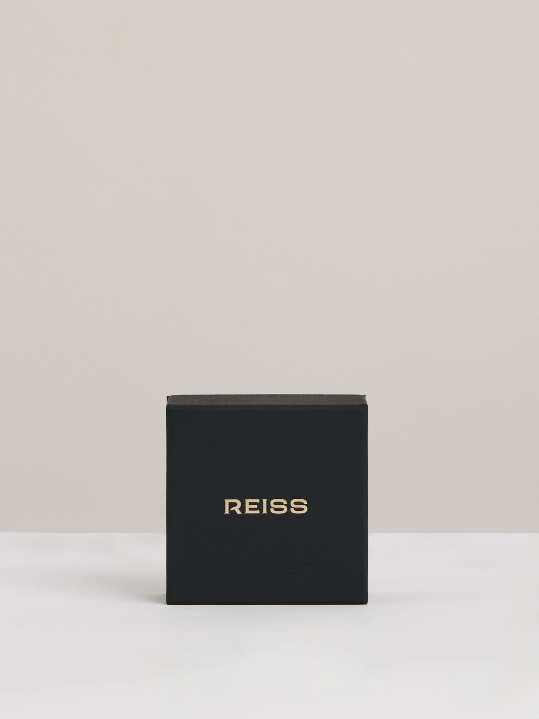 Reiss Hinged Crystal Cuff in Silver