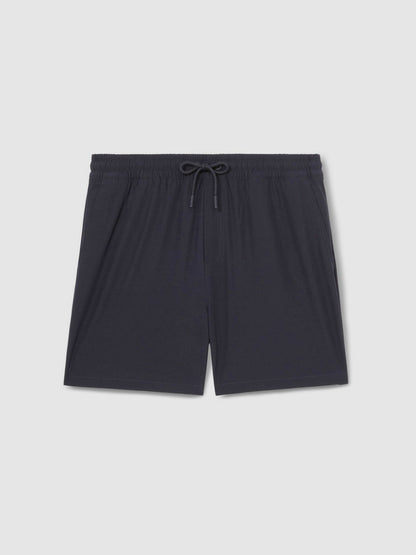 Reiss Drawstring Swim Shorts in Navy