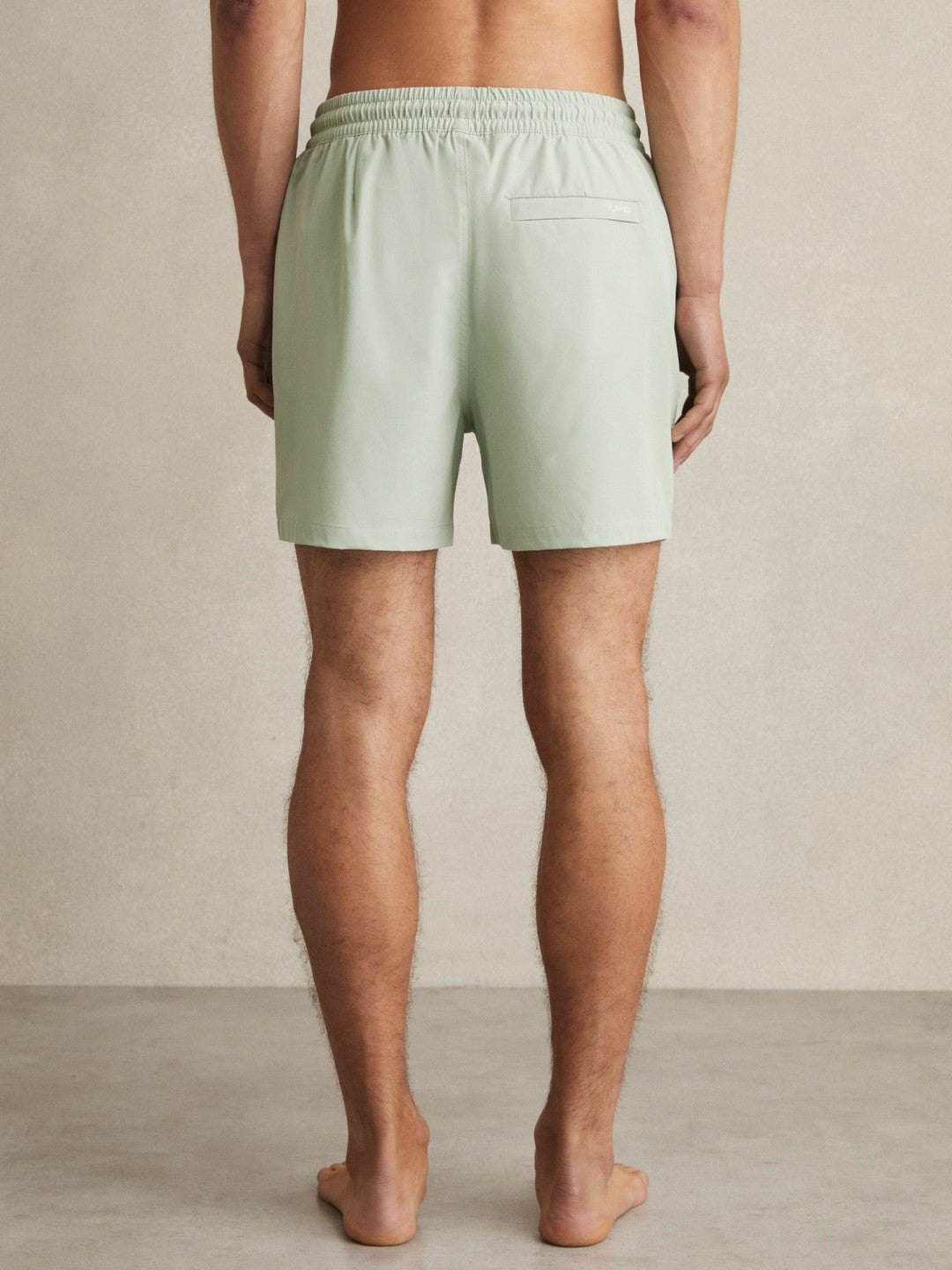 Reiss Drawstring Swim Shorts in Mint Green
