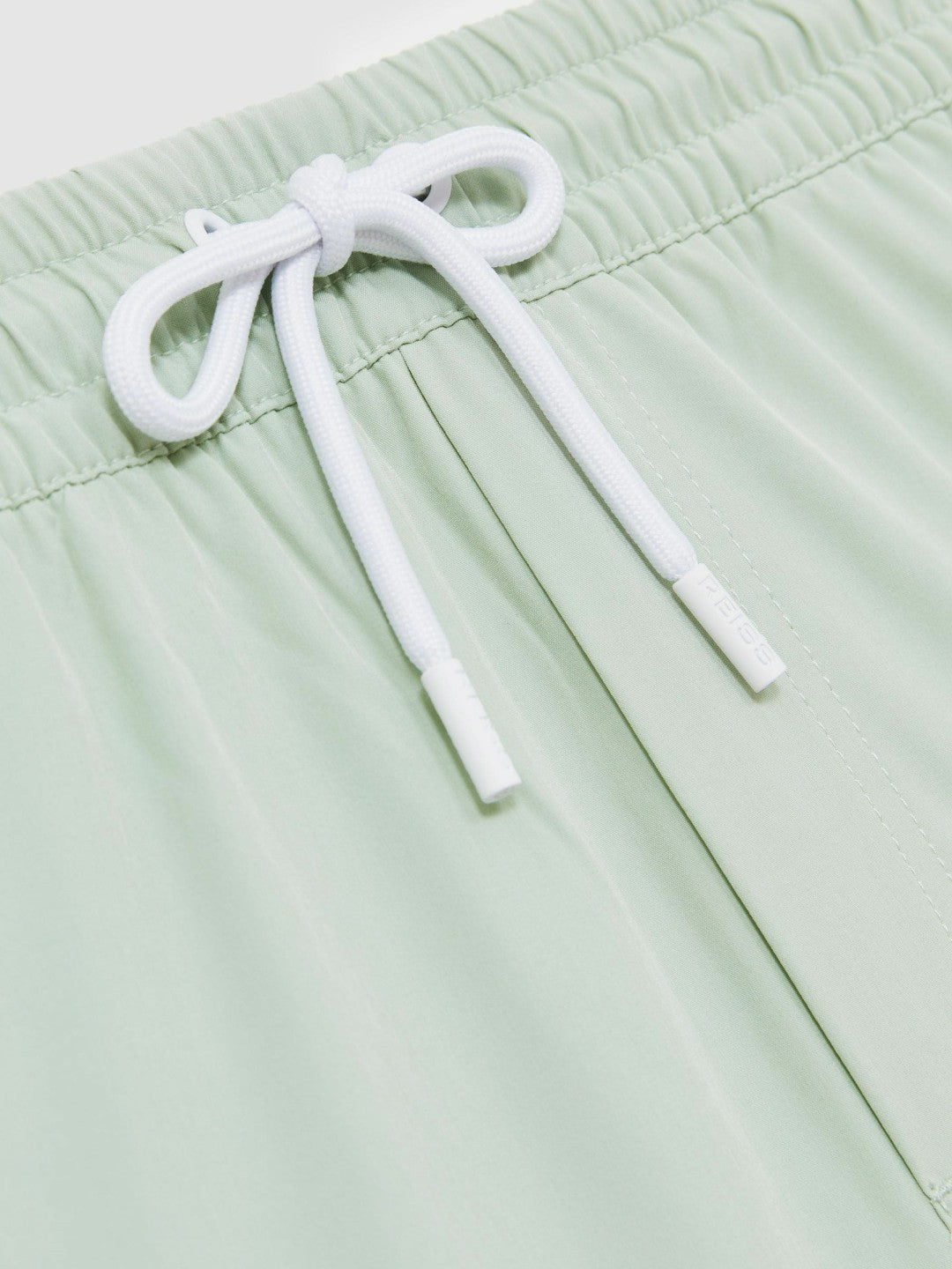 Reiss Drawstring Swim Shorts in Mint Green