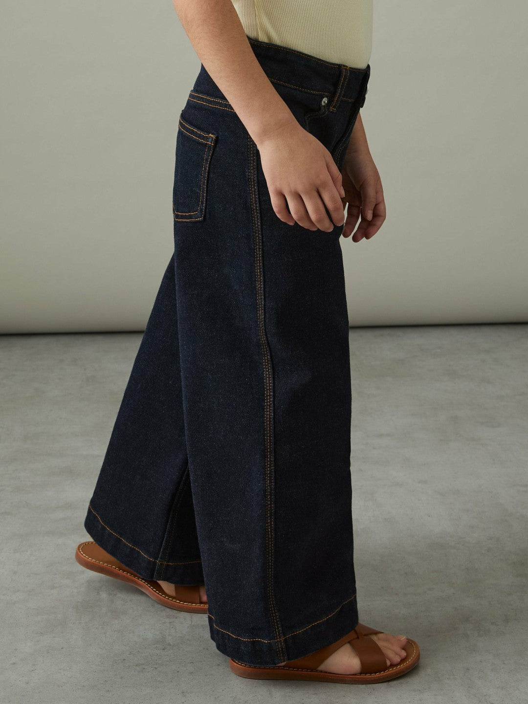 Reiss 13-14 yrs Wide-Leg Jeans in Indigo