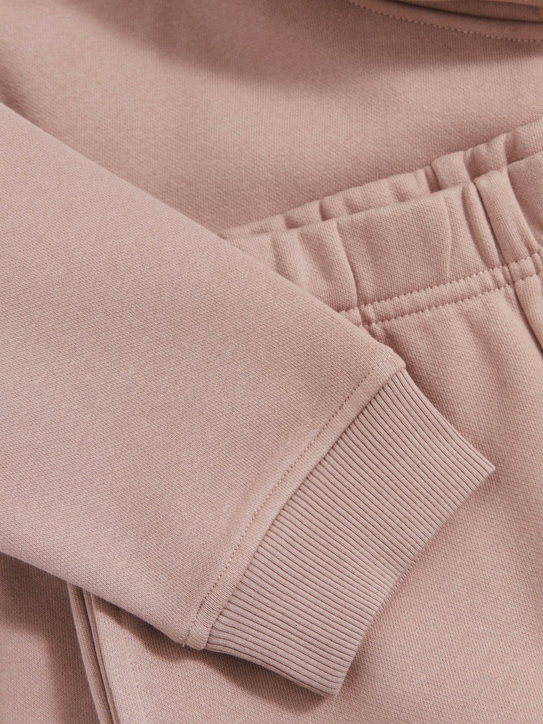 Reiss 13-14 yrs Cotton-Blend Hoodie And Joggers Set in Mink
