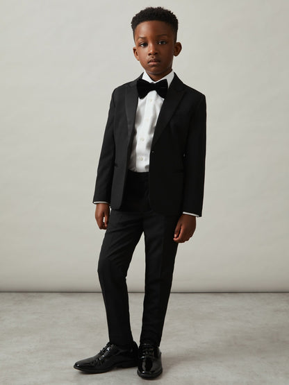 Reiss 3-9 yrs Cotton Slim-Fit Dinner Shirt in White