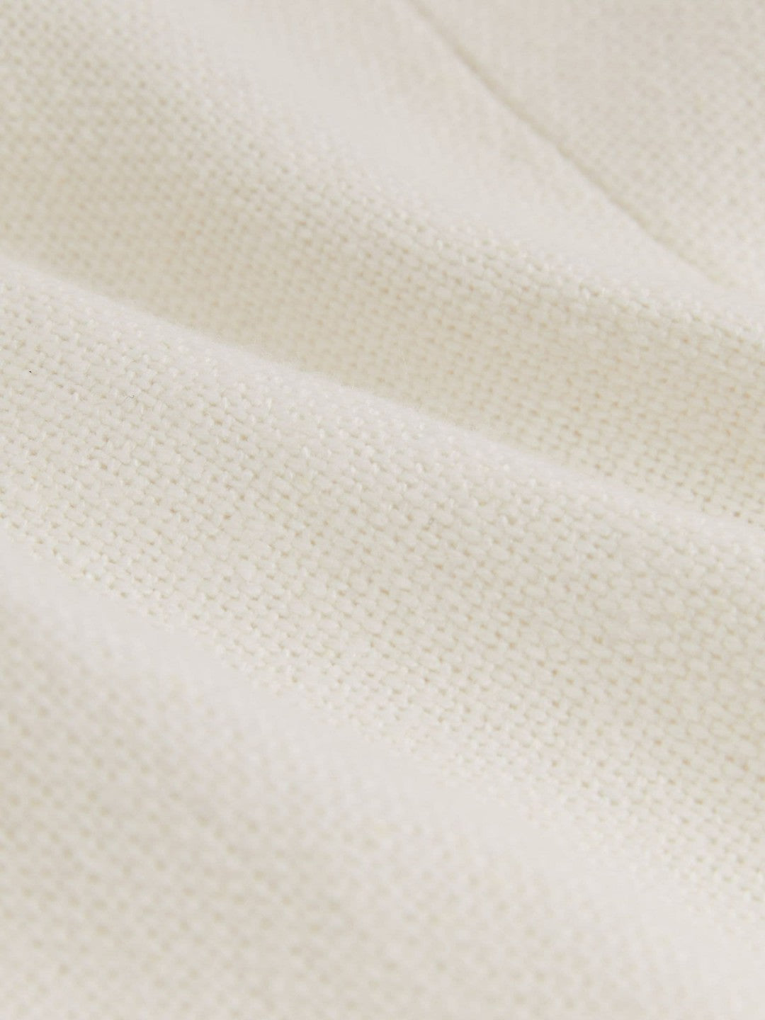 Reiss Linen-Blend Double-Breasted Suit Jacket in White