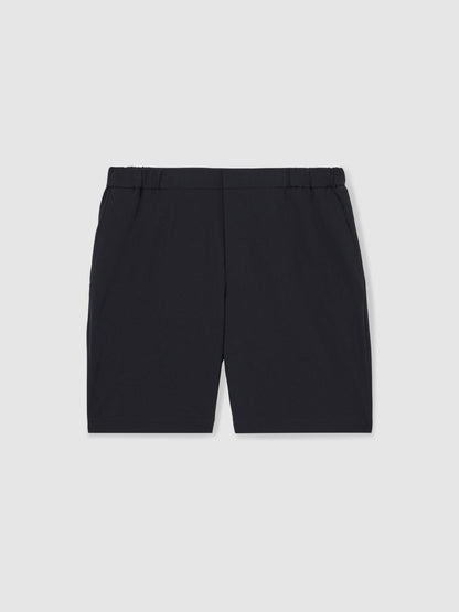 Reiss Drawstring Chino Shorts in Navy