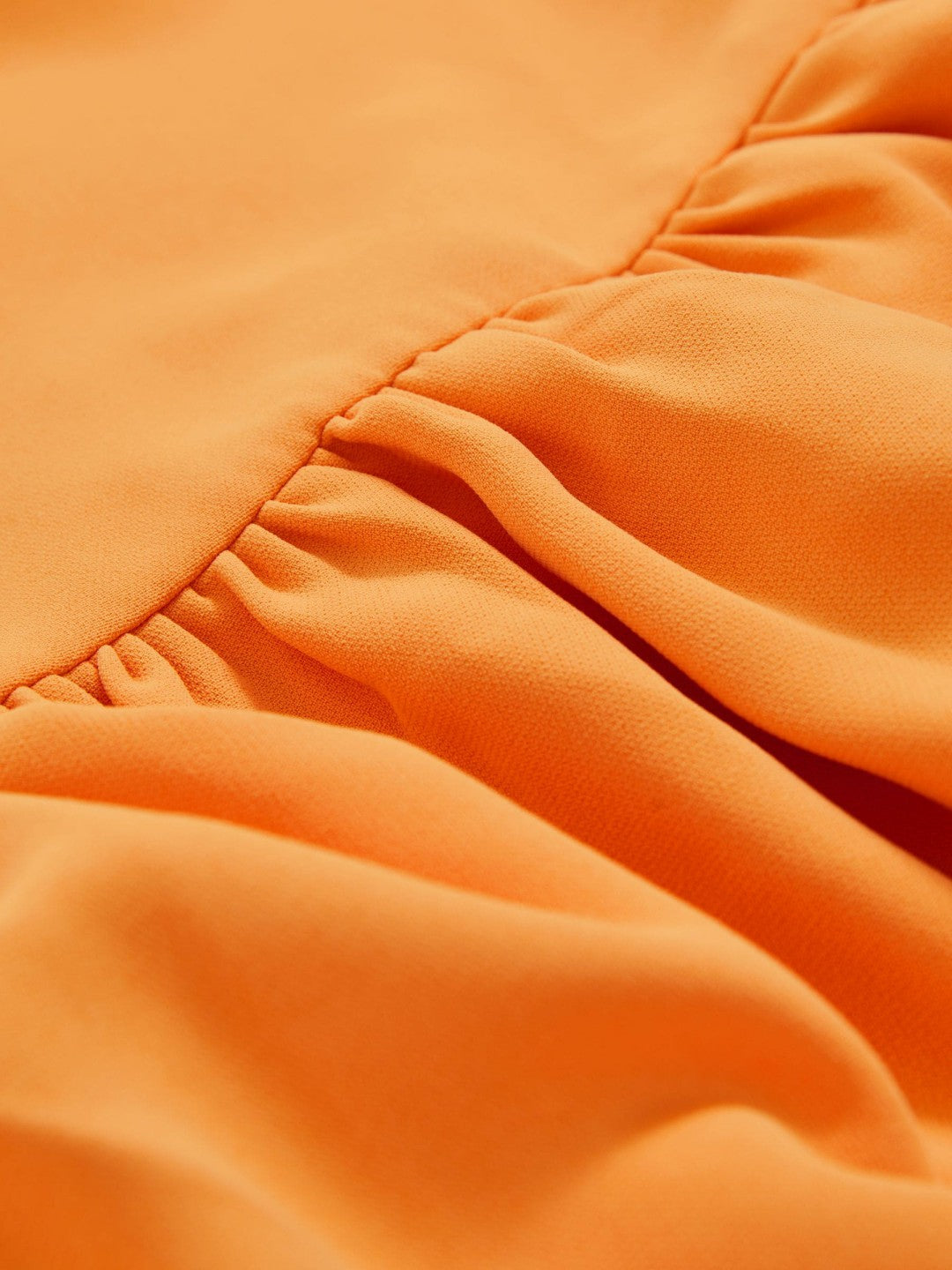 Reiss 4-9 yrs One-Shoulder Tiered Dress in Orange