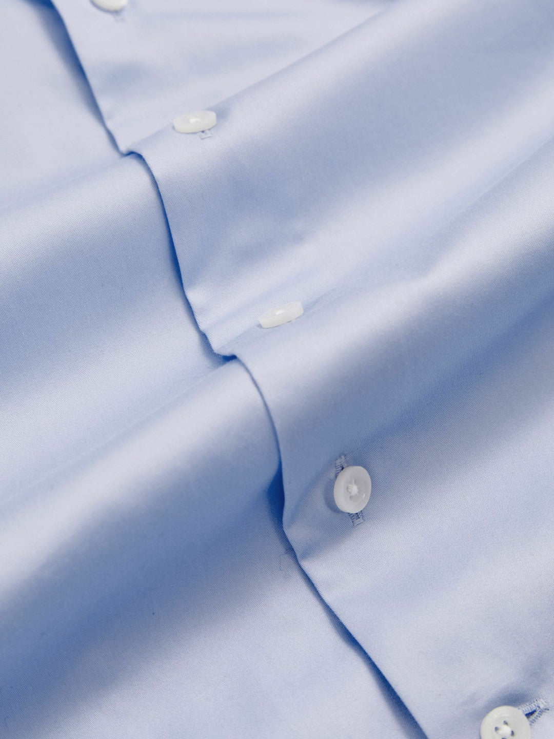 Reiss 9-13 yrs Slim-Fit Cotton Shirt in Soft Blue
