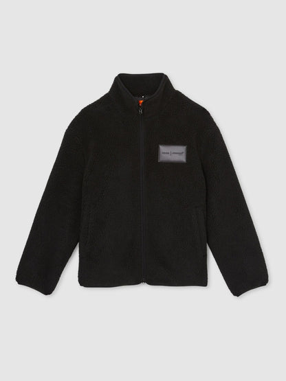 Reiss McLaren F1 Team Embroidered Fleece Jacket Unisex Fit in Black