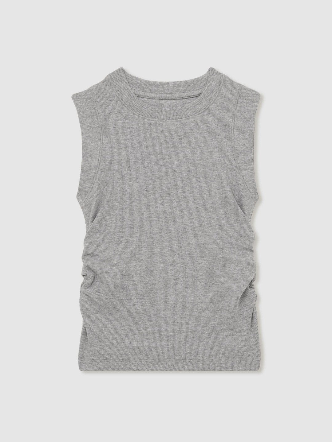 Reiss 13-14 yrs Ruched Vest Top in Grey