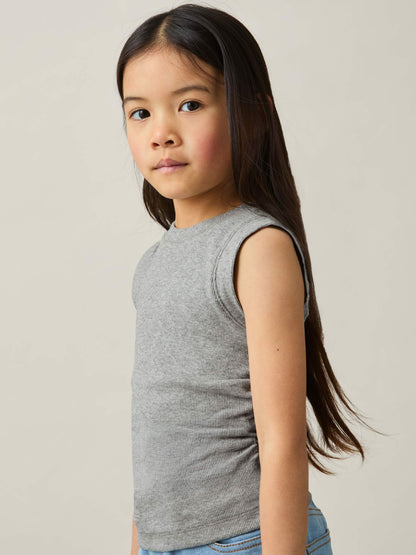 Reiss 13-14 yrs Ruched Vest Top in Grey