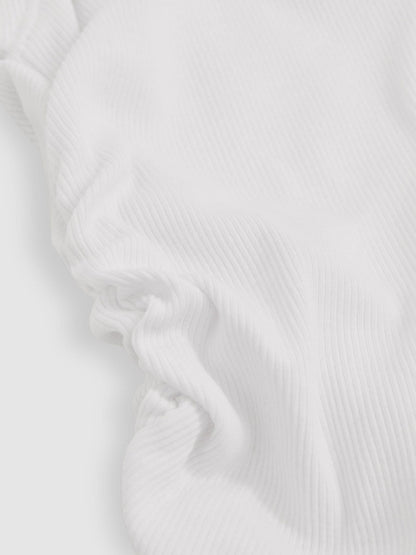 Reiss 13-14 yrs Ruched Vest Top in White