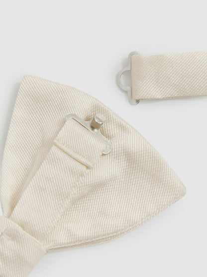 Reiss Tie in Light Ivory