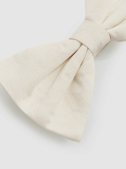 Reiss Tie in Light Ivory