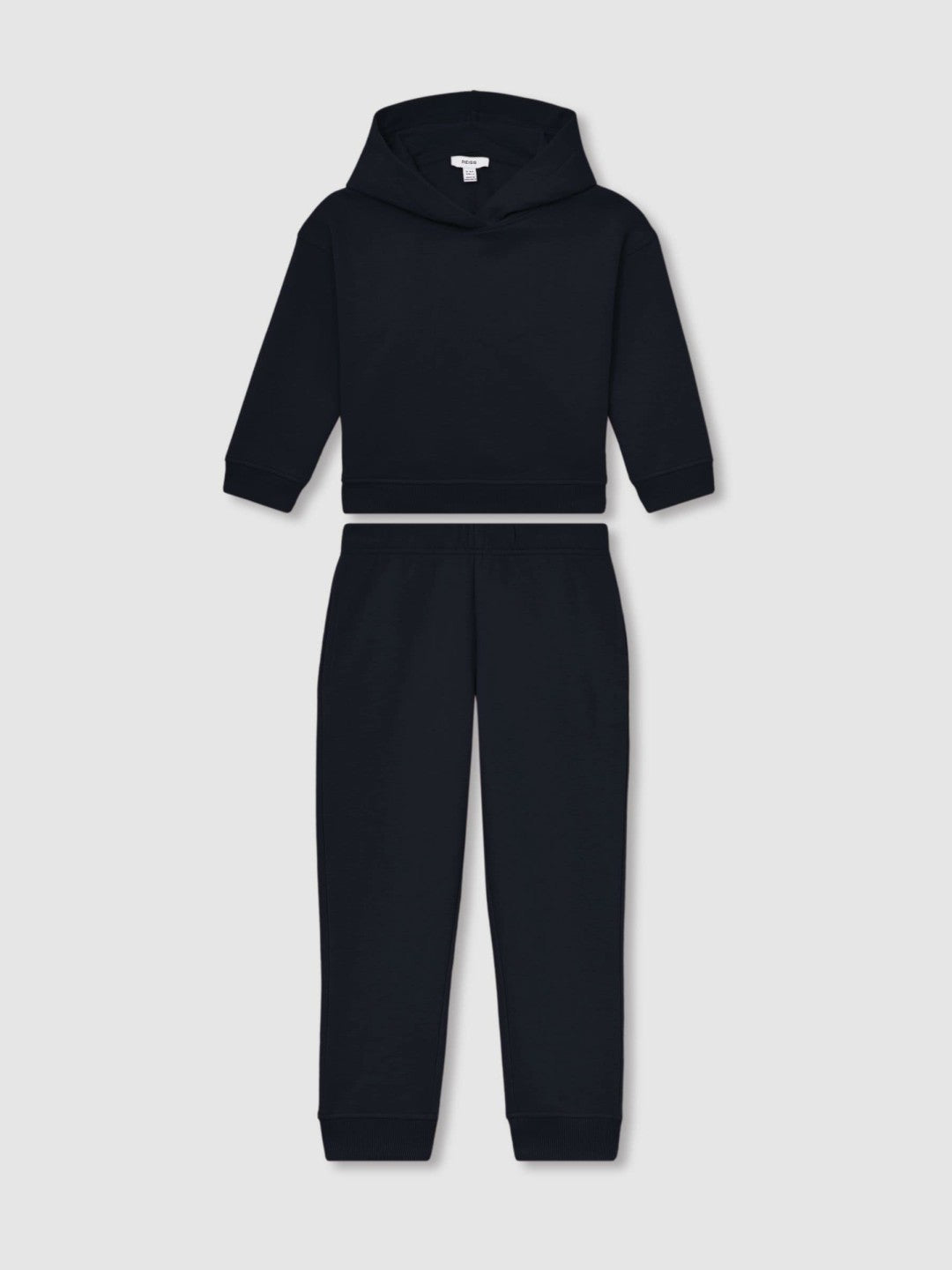 Reiss 13-14 yrs Cotton-Blend Hoodie And Joggers Set in Navy