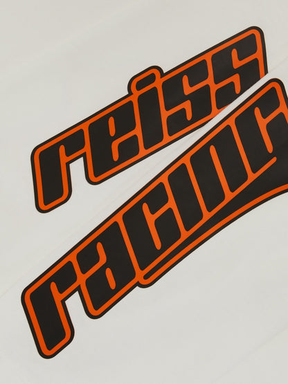 Reiss McLaren F1 Team Cotton Logo T-Shirt Unisex Fit in White