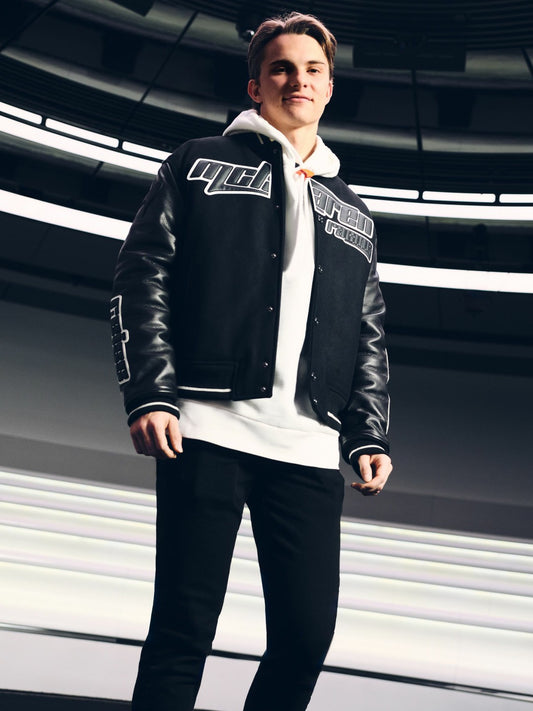 Reiss McLaren F1 Team Bomber Jacket in Black