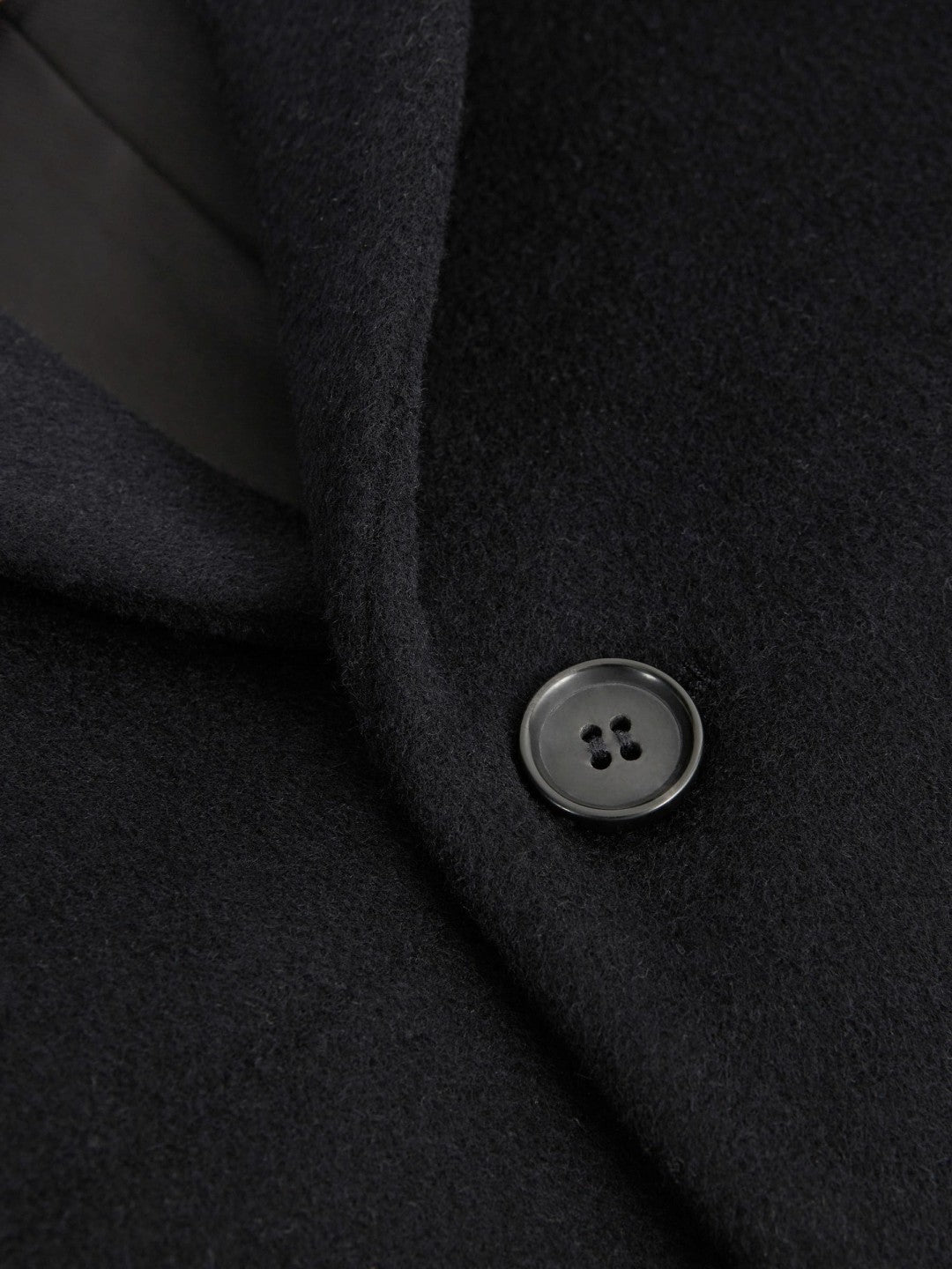 Reiss 3-9 yrs Single Breasted Overcoat in Navy