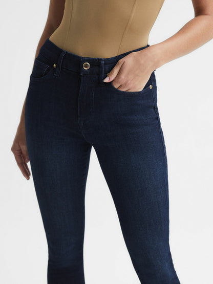 Reiss Good American Sculpting Skinny Jeans in Indigo