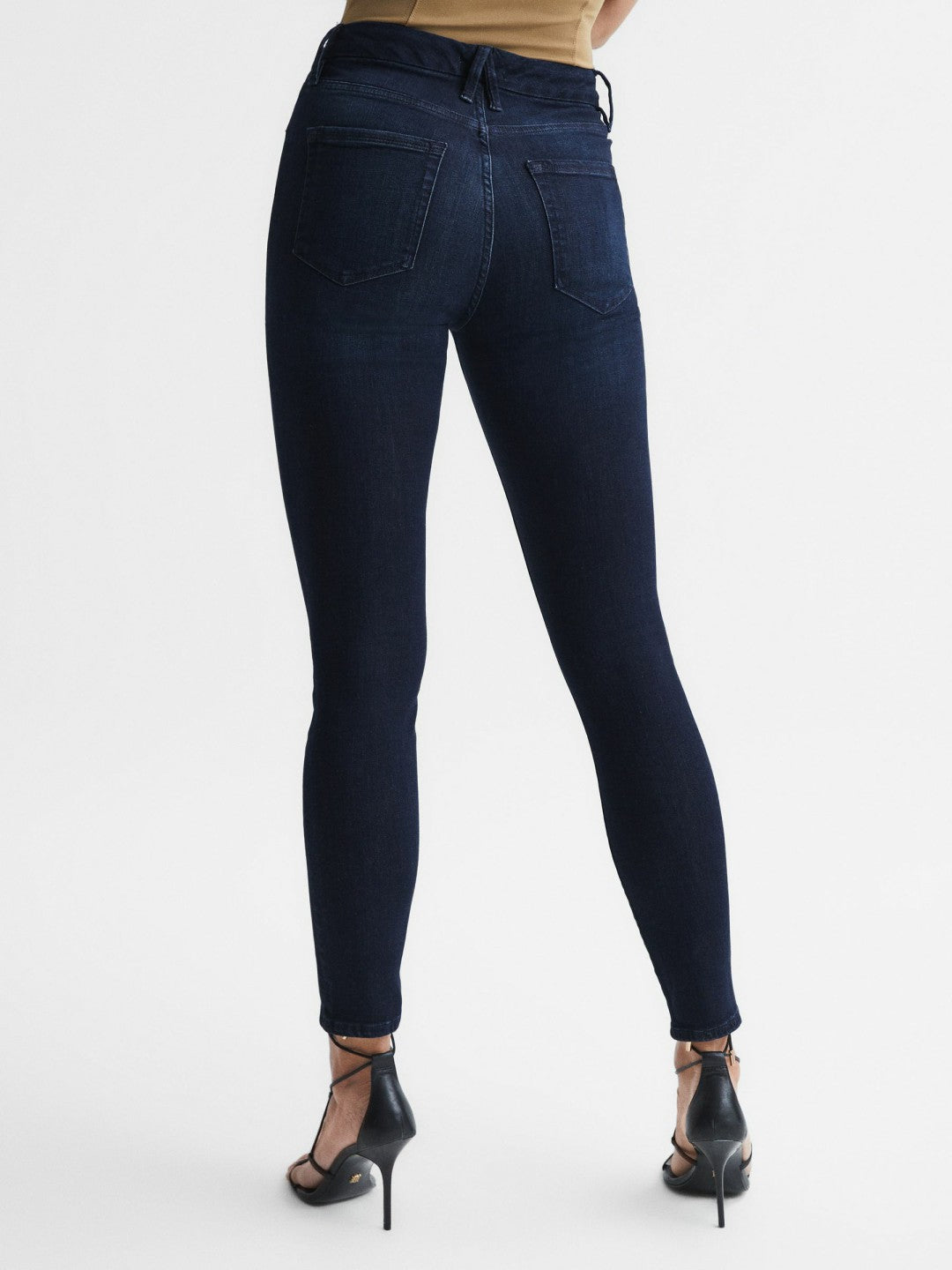 Reiss Good American Sculpting Skinny Jeans in Indigo