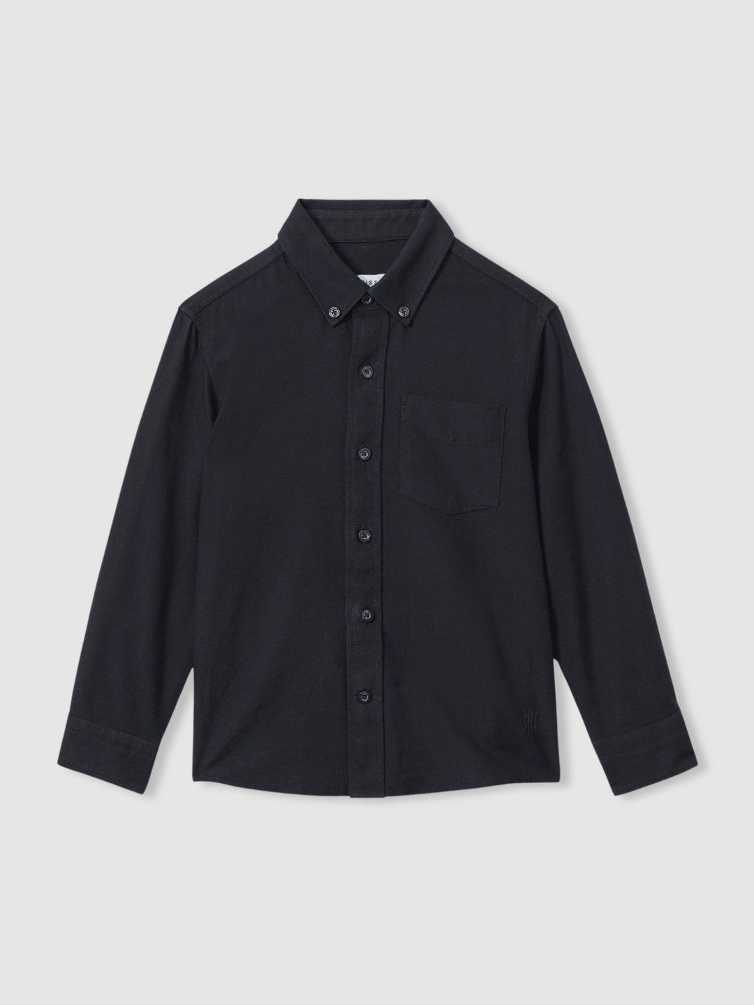 Reiss 9-13 yrs Button Down Oxford Shirt in Navy