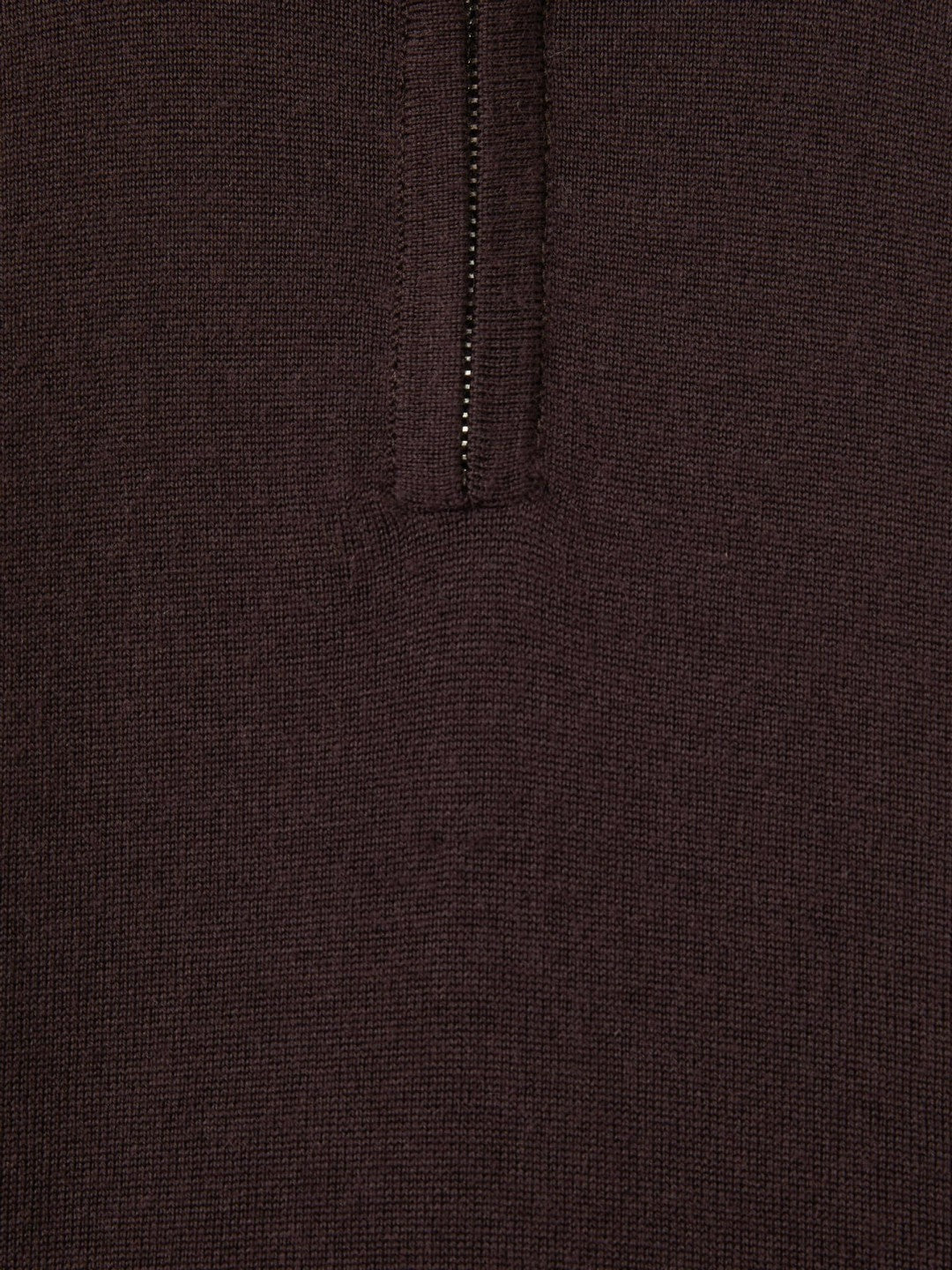 Reiss 3-9 yrs Merino Wool Half-Zip Funnel Neck Jumper in Dark Bordeaux