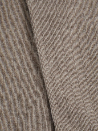 Reiss Cotton Blend Ribbed Loafer Socks in Neutral