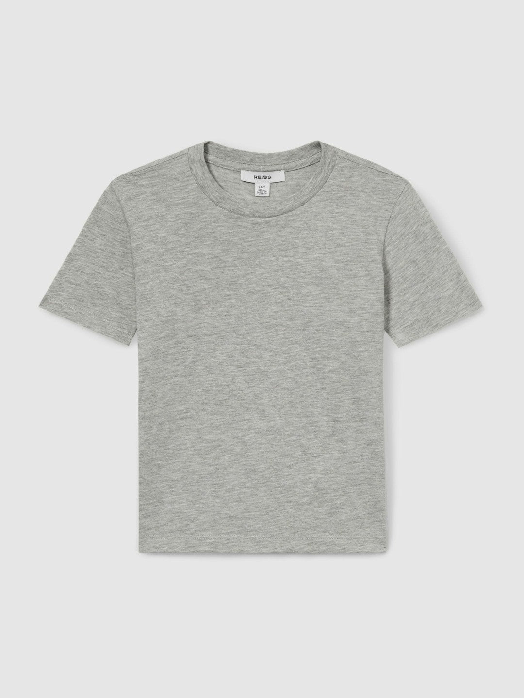 Reiss 9-13 yrs Crew Neck T-Shirt in Grey