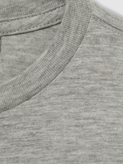 Reiss 9-13 yrs Crew Neck T-Shirt in Grey