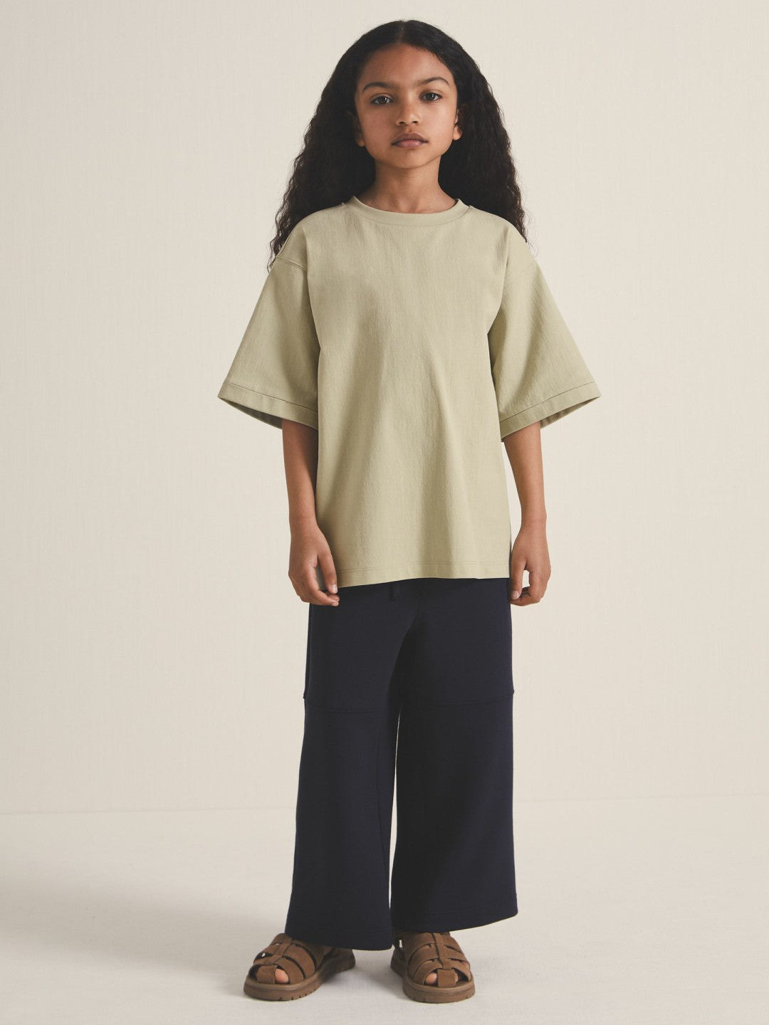 Reiss 13-14 yrs  | Les 100 Ciels Oversize T-Shirt in Sage