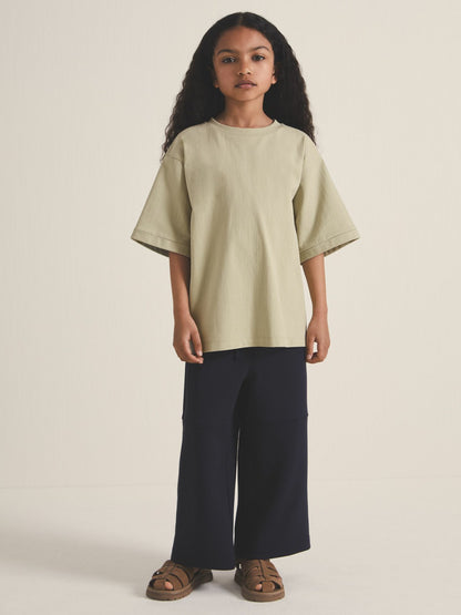 Reiss 13-14 yrs  | Les 100 Ciels Oversize T-Shirt in Sage