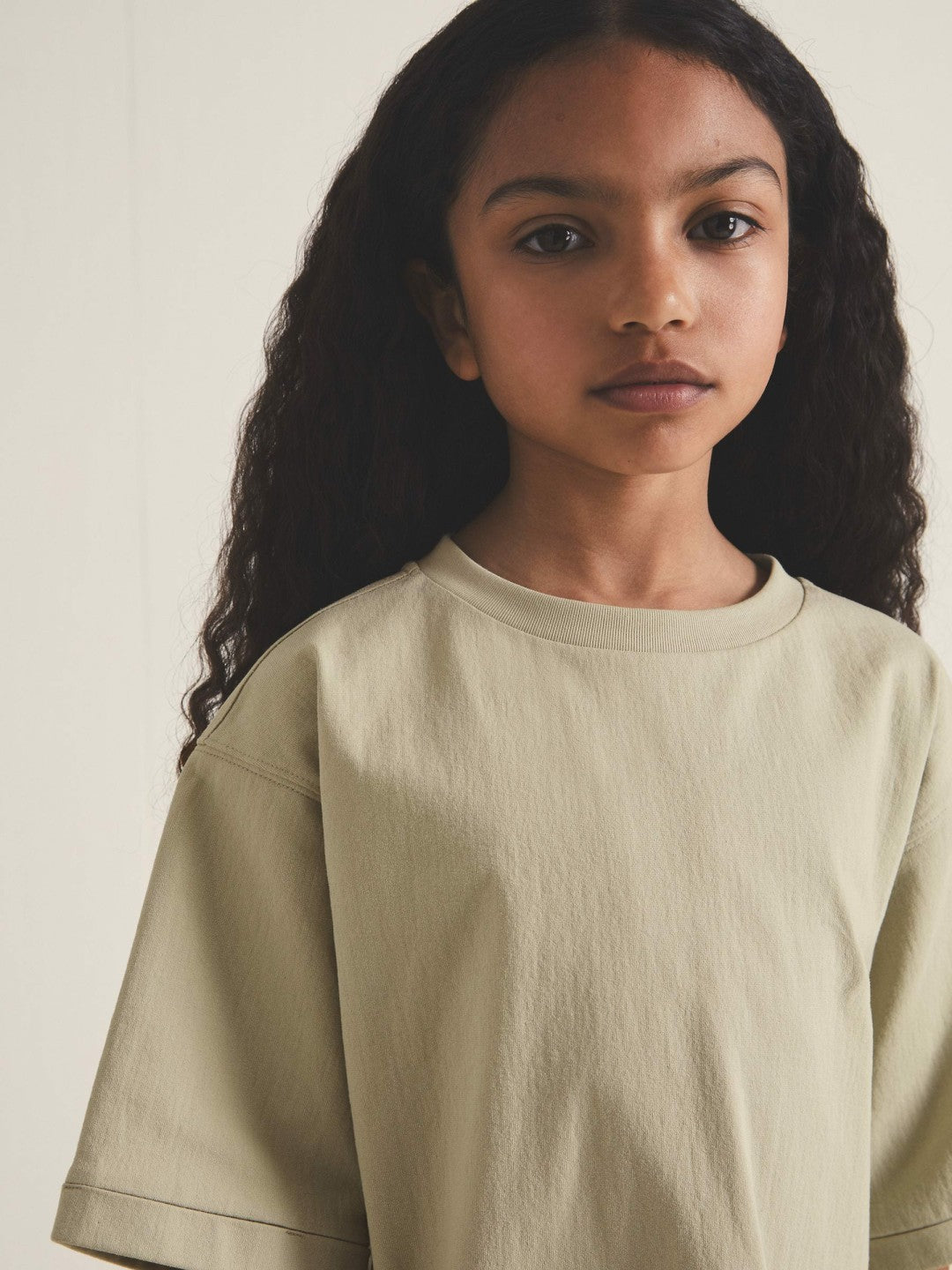 Reiss 13-14 yrs  | Les 100 Ciels Oversize T-Shirt in Sage