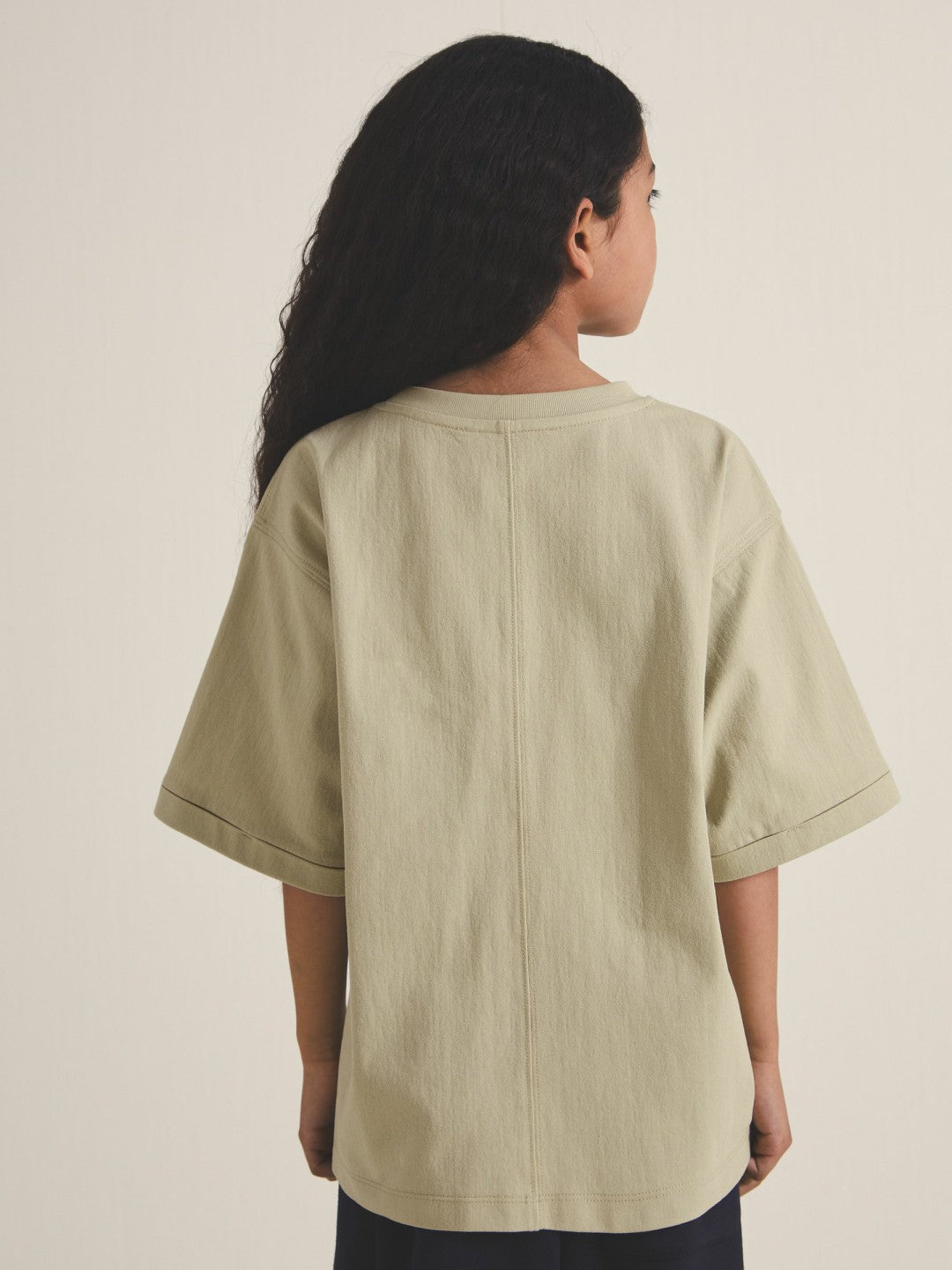 Reiss 13-14 yrs  | Les 100 Ciels Oversize T-Shirt in Sage