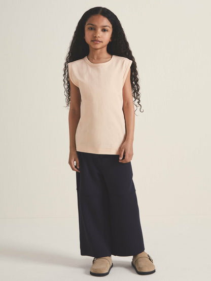 Reiss 13-14 yrs  | Les 100 Ciels Oversize T-Shirt in Peach