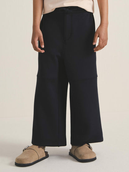 Reiss 13-14 yrs  | Les 100 Ciels Wide-Leg Joggers in Navy